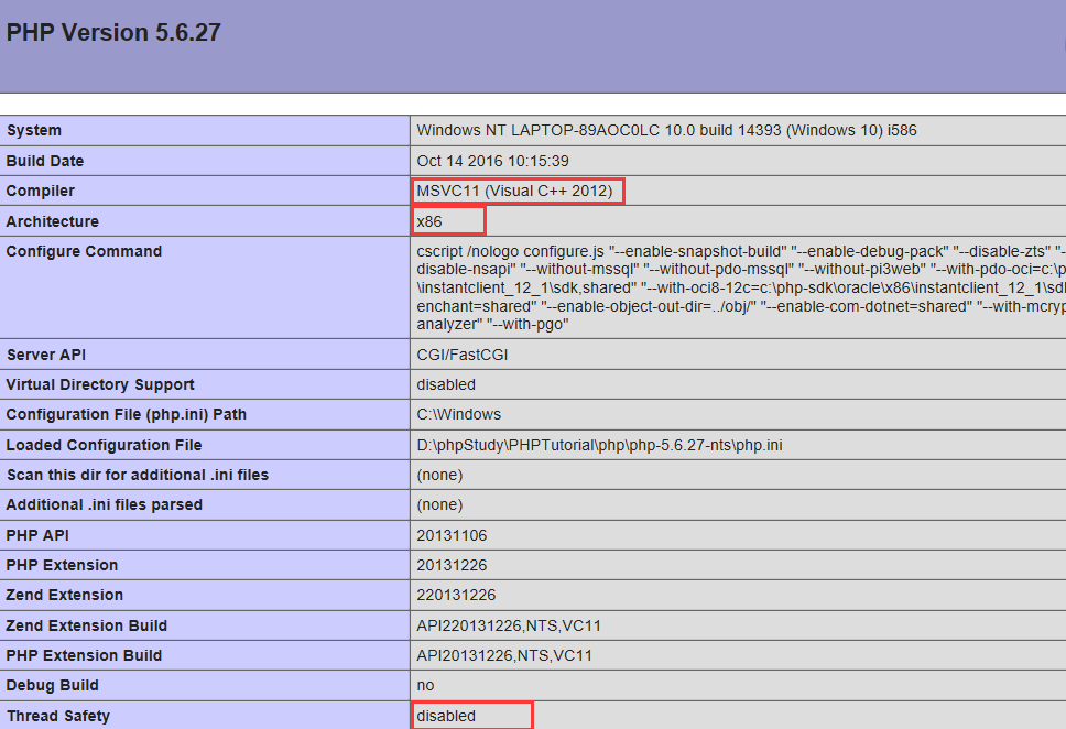 Windows下PHP 5.6.27安装 Imagick 扩展